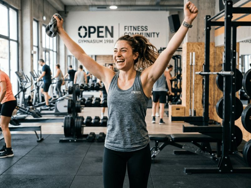 Quell’euforia inspiegabile di essermi iscritta in&nbsp;palestra